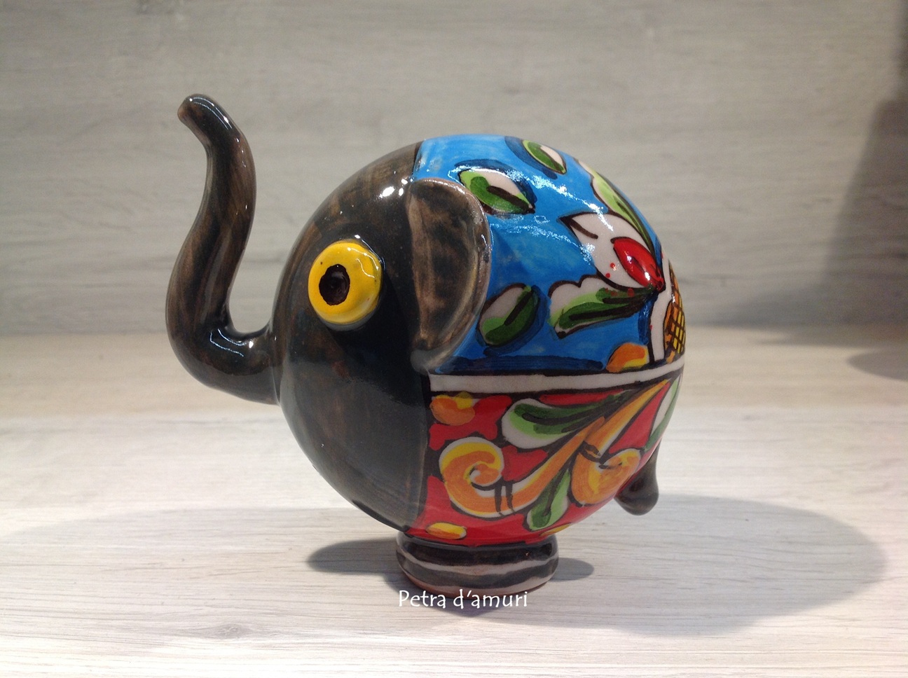 Elefante in Ceramica di Caltagirone EG3